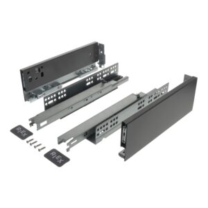 Lades, hoogte 89/ 270 mm, donkerGrijs