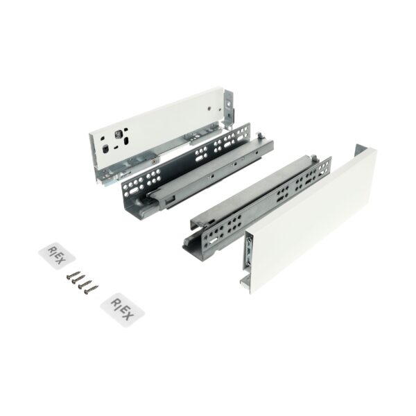 Lades, hoogte 89/300 mm, Wit